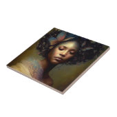 Black Goddess Fantasy Art Fliese (Seite)