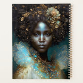 Black Goddess Fantasy Art Planer (Rückseite)