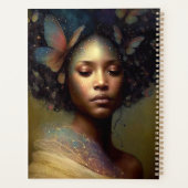 Black Goddess Fantasy Art Planer (Rückseite)