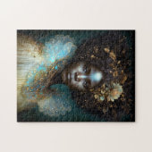 Black Goddess Fantasy Art Puzzle (Horizontal)