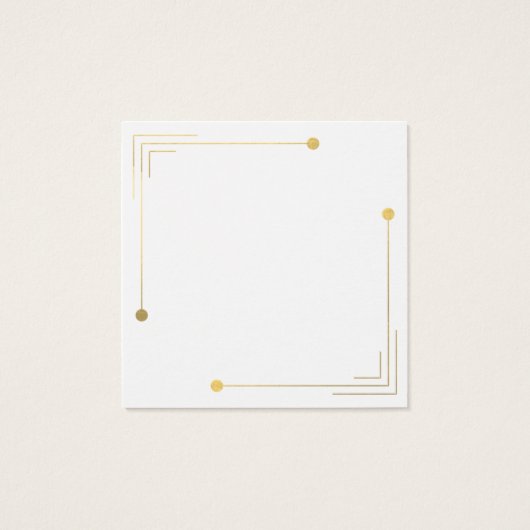 Black Gold 1920er Hochzeit Save the Dates 100 Pack (Rückseite)