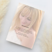 Black Gold Abschluss Foto Danke Custom