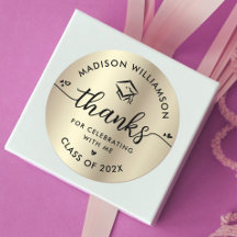 Black Gold Abschluss Vielen Dank für die moderne S