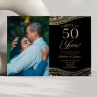 Black Gold Agate 50-jähriges Party zum Hochzeitsta