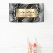 Black Gold Agate Banner (InSitu)