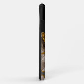Black & Gold Agate Geode Case-Mate iPhone Hülle (Hinten/Rechts)