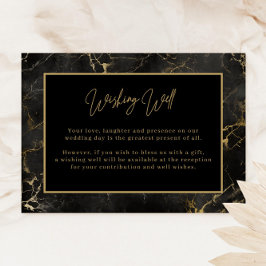 Black Gold Agate wünscht eine gute Einschließungsk Begleitkarte