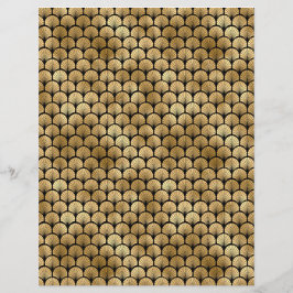 Black & Gold Art Deco Buchblatt