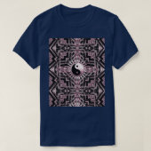 Black Gold Art Deco New Age Fusion v2 Graphic T-Shirt (Design vorne)