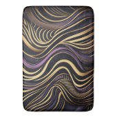 Black gold Artemis Zebra Badematte (Vorderseite Vertikal)