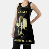 Black & Gold Barber Shop Schürze (InSitu)