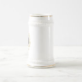 Black Gold Barock Trauzeuge Beer Stein Bierglas (Mittel)