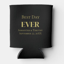 Black Gold Best Day Gastgeschenke Hochzeiten
