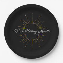 Black & Gold Black History Monat