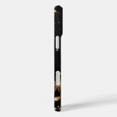 Black Gold Bloom Case-Mate iPhone Hülle (Rückseite / Rechts)