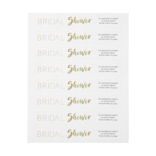 Black Gold Brautparty (Bogen)