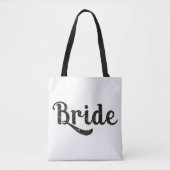 Black Gold Bride Retro Typ Grafik Mode Tasche (Vorderseite)