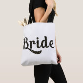 Black Gold Bride Retro Typ Grafik Mode Tasche (Von Nahem)