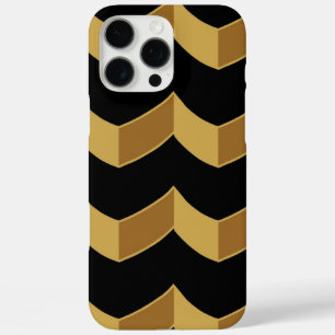 Black Gold iPhone 16 Pro Max Hülle