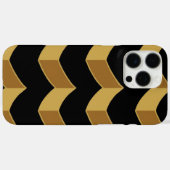 Black Gold Case-Mate iPhone Hülle (Rückseite (Horizontal))