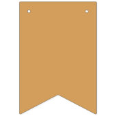 Black Gold Chic Happy Birthday Wimpelkette (Erste Fahne)