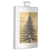 Black Gold Christmas Tree Flachmann (Rechts)