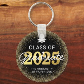 Black Gold Class 2023 Abschluss Schlüsselanhänger (Rückseite)