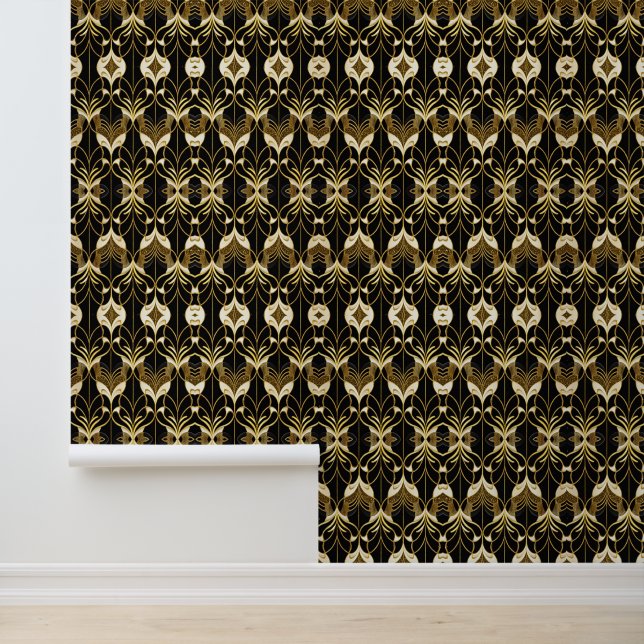 Black Gold Deluxe Tapete (Anwendung)