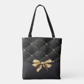 Black & Gold Diamond-Tasche Tasche (Rückseite)