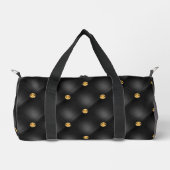 Black Gold Diamonds gespannt Duffle Bag (Vorderseite)