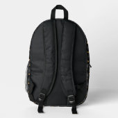 Black Gold Diamonds TufUT Backpack Bedruckter Rucksack (Rückseite)