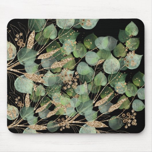 BLACK GOLD EUCALYPTUS THREAD Mouse Pad Mousepad (Vorne)
