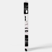 Black Gold Eyelashes Glam Birthday Case-Mate iPhone Hülle (Rückseite / Links)