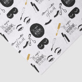 Black Gold Eyelashes Glam Birthday Seidenpapier (Ausschnitt)