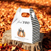 Black Gold Fall Pumpkin Baby Duschbox Geschenkschachtel