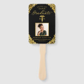 Black Gold Foto Medical Nursing School Abschluss Fächer (Vorderseite)