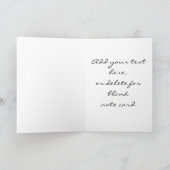 Black Gold Foto Quinceanera Danke, dass Sie Karten (Innenseite)