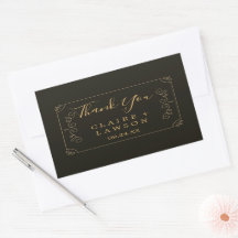 Black Gold Frame Borders Danke Classic