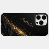 Black Gold Fusion Case-Mate iPhone Hülle (Rückseite (Horizontal))