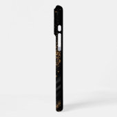 Black Gold Fusion iPhone Hülle (Linke Seite)