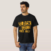 Black Gold Game Day Group für High School Football T-Shirt (Vorne ganz)