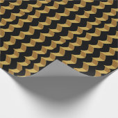 Black Gold Geschenkpapier (Ecke)