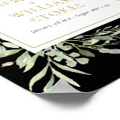 Black Gold Greenerity Beerdigung Gemeinsames Memor Poster (Ecke)