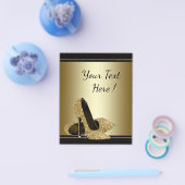 Black Gold High Heel Shoel Flyer (Einzeln)