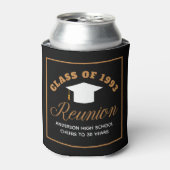 Black Gold High School Wiedersehen Personalisiert Dosenkühler (Kanne Vorderseite)