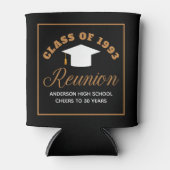 Black Gold High School Wiedersehen Personalisiert Dosenkühler (Vorderseite)