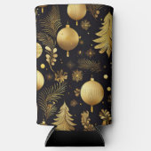 BLACK & GOLD HOLIDAY CHRISTMAS ORNAMENTS SELTERS DOSENKÜHLER (Vorderseite)