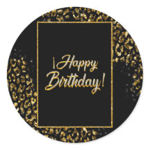 Black Gold & Jewel Leopard