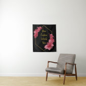 Black Gold Jubiläum Party Foto Stand Hintergrund Wandteppich (Beispiel)