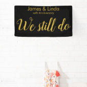 Black Gold Jubiläum Party - Neuer Hintergrund Banner (InSitu)